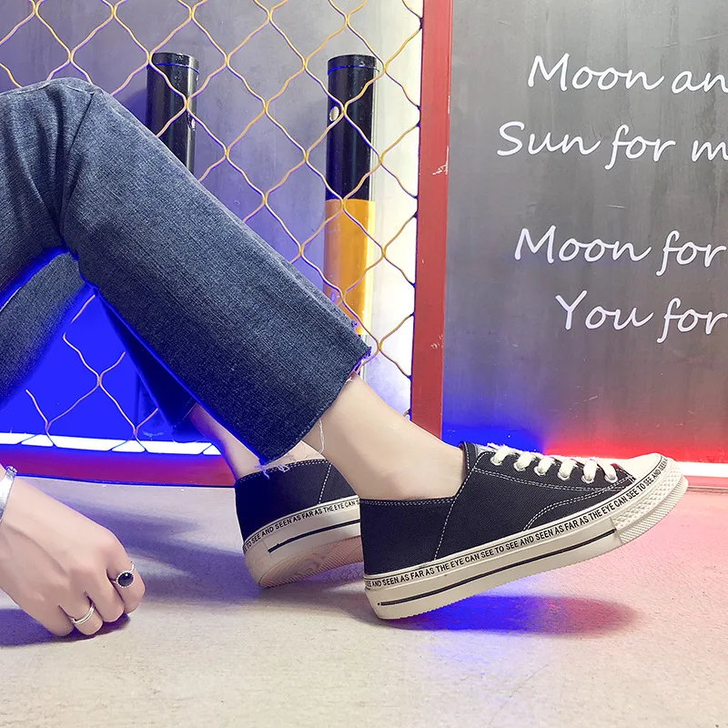 Spring New Ins Net Red Super Hot Women Canvas Shoes, Casual Shoes, Board Shoes, Leopard Print Women's Shoes with Flat Sole