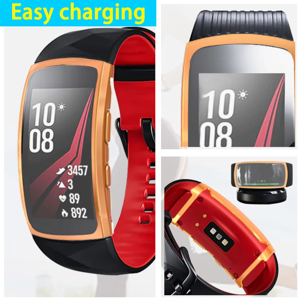 Защитный чехол для экрана samsung gear Fit 2 Pro ударопрочный прозрачный мягкий ТПУ защитный чехол для gear Fit 2Pro fit2
