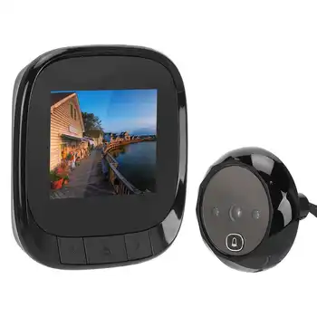 

Video Doorbell 2 4 Inch TFT Electronic Digital Camera with 135 Degree Wide Angle Lens Cat Eye Doorbell for Home Security