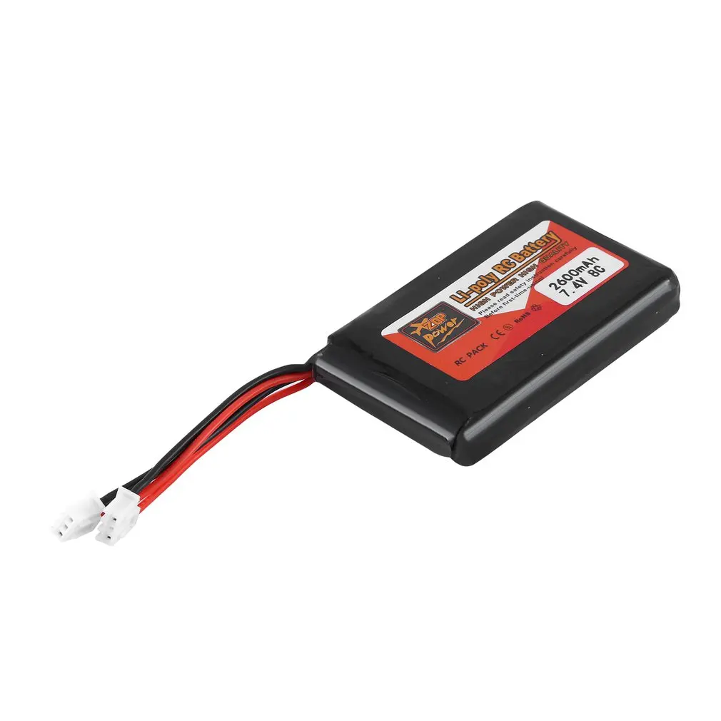 ZOP Мощность 7 4 V 8C 2600 мА/ч SM704665 Lipo Батарея для FrSky Taranis Q X7 передатчик запасная часть