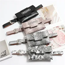 Новинка года; Лидер продаж; поясная сумка для женщин; поясная сумка из змеиной кожи; поясной ремень; ; сумка