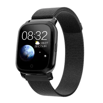 

Bakeey CV06 IR 24 Hours Temperature Detection Wristband Fitness GPS Tracker Music Control Smart Watch bluetooth for Android IOS