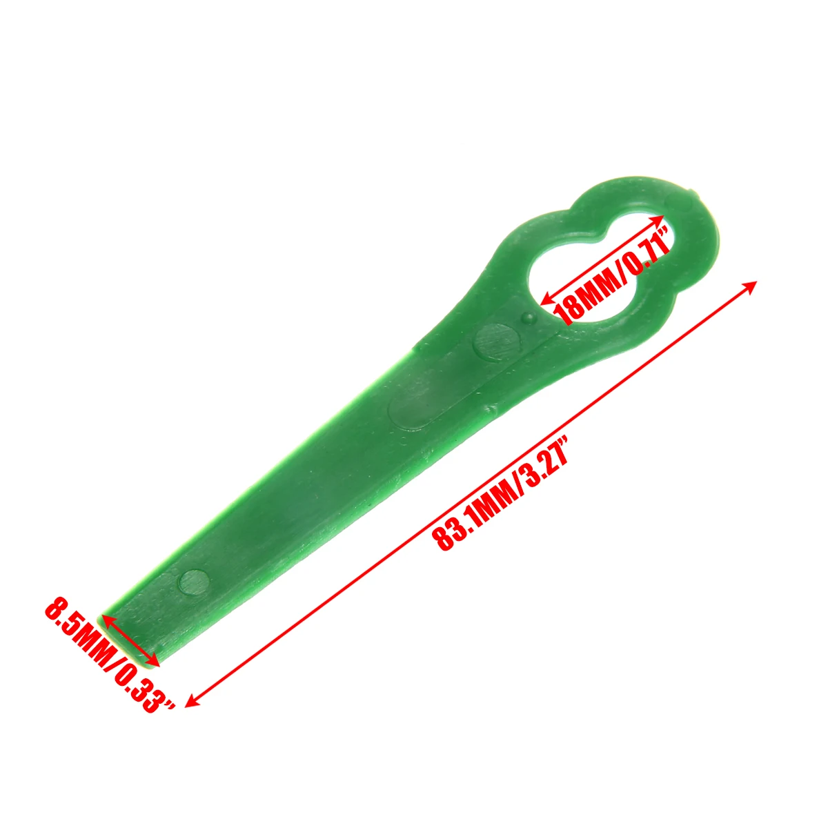 25pcs Plastic Trimmer Blades Pendants For BOSCH ART 23 ACCUTRIM 18V Lawnmower Grass Garden Trimmer Replace Repair Part