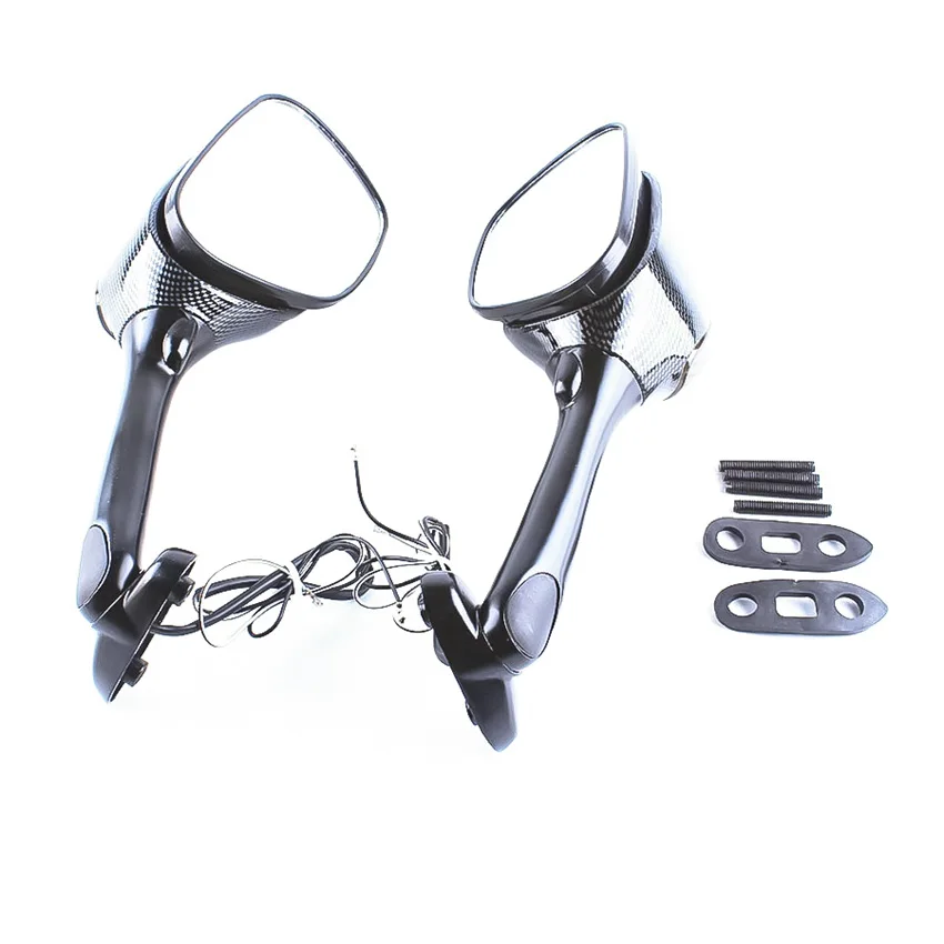 

Fit Suzuki GSXR600/750 2006-2015 GSXR1000 2005-2015 ABS Rear View Mirrors LED Turn Signal