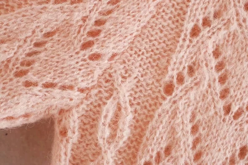 Увядшая Англия простой сплошной выдалбливают Каскадный элегантный свитер для женщин pull femme nouveaute Джерси mujer топы