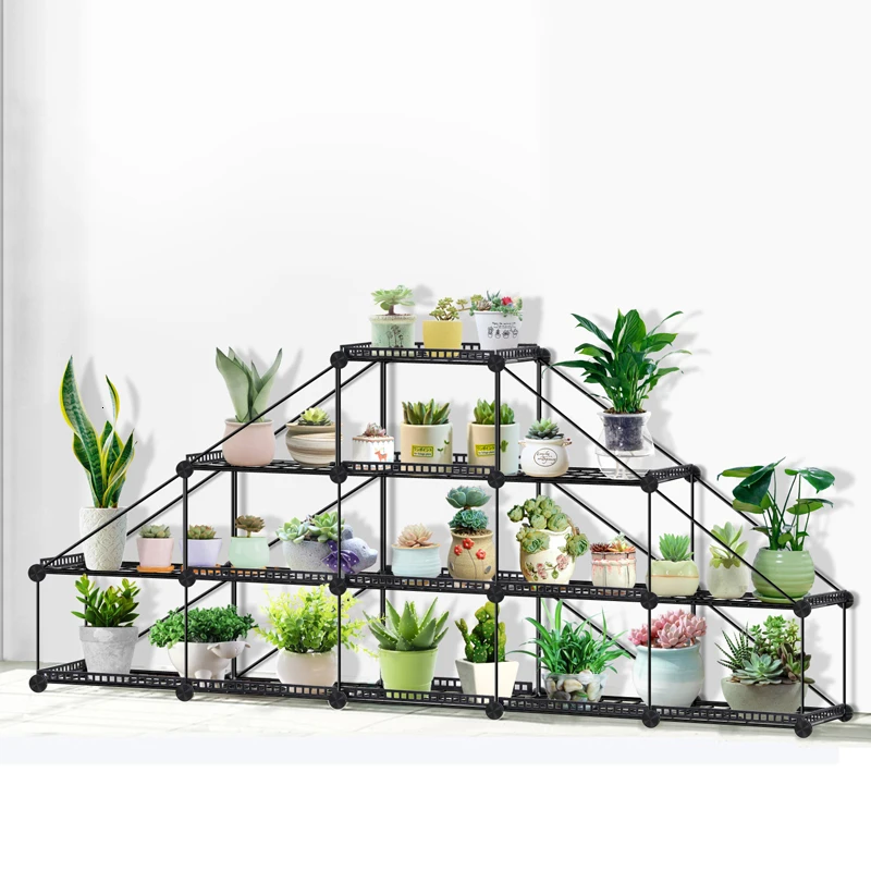 Fisker Iron Meat Flower Rack Economics Type Balcony To Ground Multi-storey Shelf A Living Room Arrangement Admission Frame | Мебель