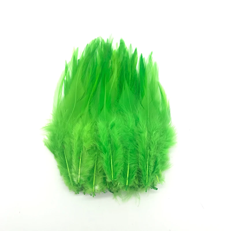 100pcs chicken feather hot sale for clothes DIY decoration 10-15cm/4-6 inch