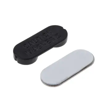 

20Pcs DIY Reuseable Magnetic ID Card Holders Blank Magnetic Name Badge Holder 83XF