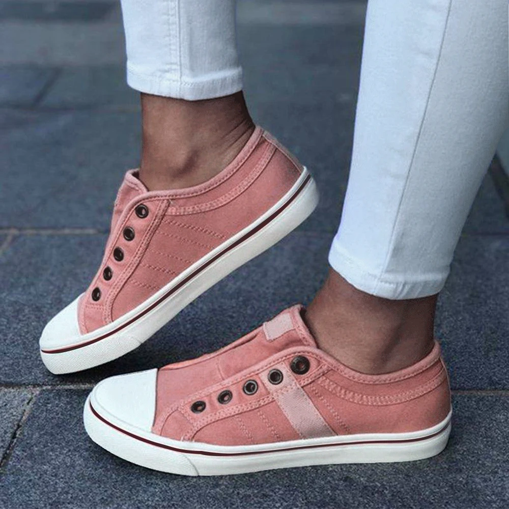 slip on sneakers with laces