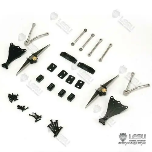 Металлическая задняя подвеска C для 1/14 RC LESU A0009 3 Way самосвал DIY Tmy автомобиля TH16482