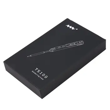 

Stylish 1 Set Mini Portable 65W Programmable TS100 Electric Soldering Iron Digital LCD Easy-dismount design space saving