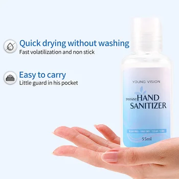 

No Wash Hand Sanitizer Portable No Clean Quick Dry Liquid Gel Liquid Soap Health99