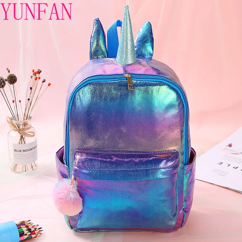 Fashion Backpacks Schoolbags Unicorn Book-Bag Mochila Primary Girls Cartoons for Escolar
