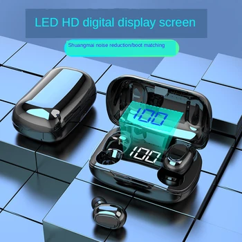 

5.0 Wireless Headphones Bluetooth Earphone Noise Canceling TWS Headset Music Earbuds Sport Ear Buds Bass With Mic for all phones