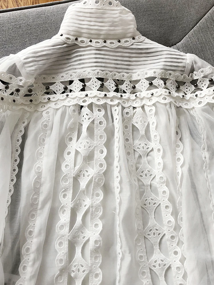 TESSCARA Beading Dress Shirt Image 15