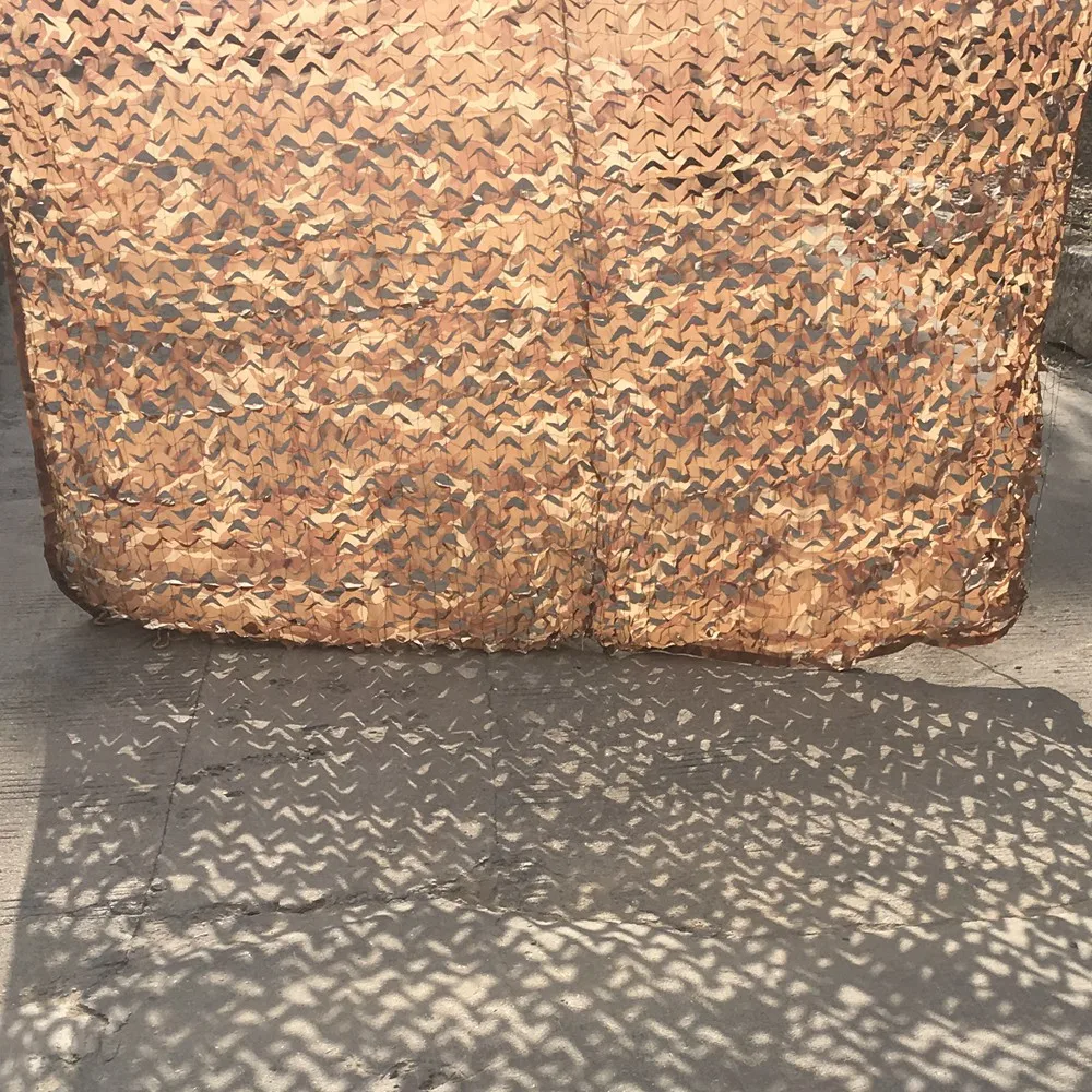 Reinforced Camouflage Net Garden Awning Sun Shading Hiding Mesh Camo Net 8x8M