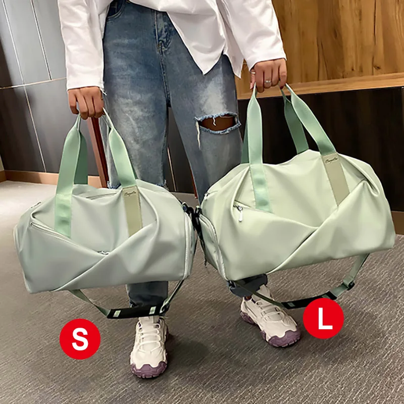 Sports Gym Bag For Women Men Travel Dry Wet Bag Handbag Multifunction Swimming Shoulder Messenger Weekend Fitness Training Bag 2