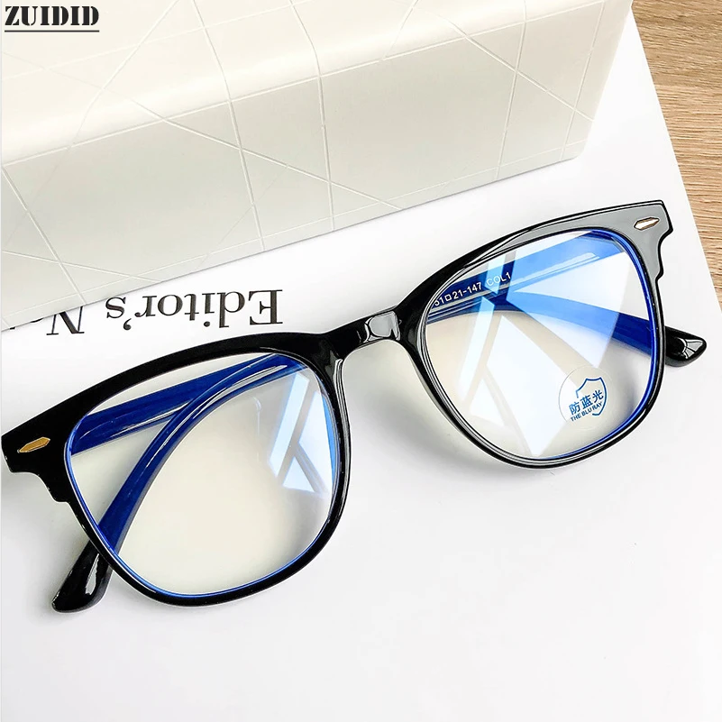 

Fashion anti-Blue light glasses, flat glasses, eye protection, reading, square glasses, reading, mobile phone anti-Blue glasses