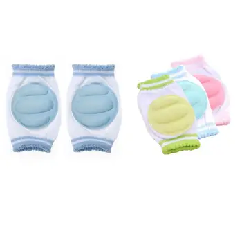 

1/3 Pairs Mesh Cotton Breathable Infant Sponge Kneepads Baby Crawl Warmer Protectors Baby Toddlers Kids Knee Support Protector
