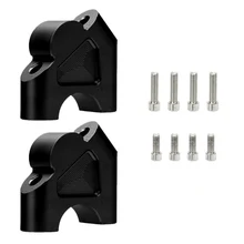 1 пара Зажим адаптер прочный удлинение Замена универсальные аксессуары стойки для Руля Мотоцикла Алюминий для R1200GS R1200LC R1200ADV