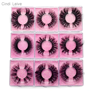 

Mink Lashes Wholesale 25mm Lashes Mink Eyelashes In Bulk Dramatic False Eyelashes Packaging Boxes Eyelash 5D Lash Vendors