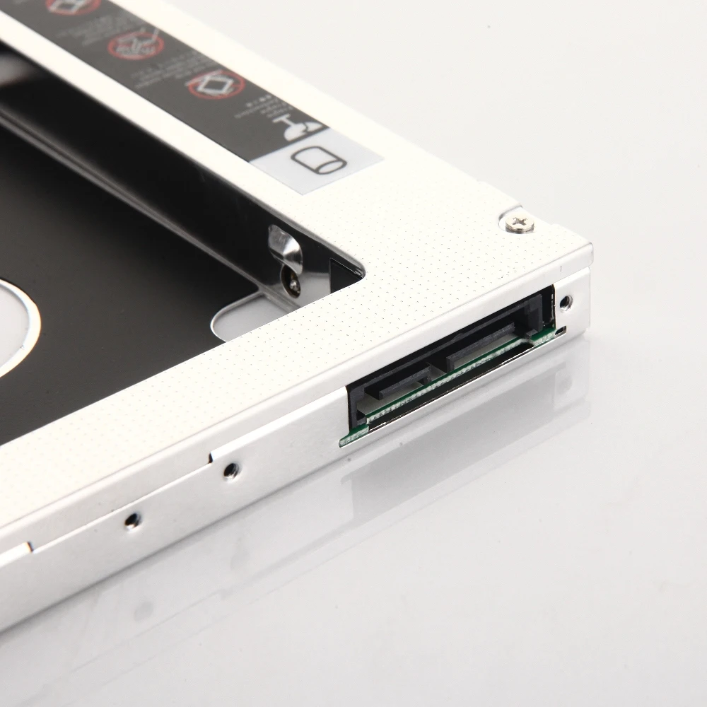 12,7 мм 2nd жесткий диск SSD жесткий диск Оптический Защитный Контейнер для устройств считывания и записи информации адаптер каркаса для lenovo B570 B580 B590 L430 L530 G700 G710 G710AT UJ8D1 DVD