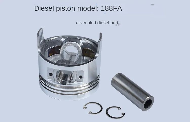 Conjunto de Quatro Peças de Montagem do Pistão do Conjunto de Pistão 170 - 173f 178f 186fa188f Renovação da Casa