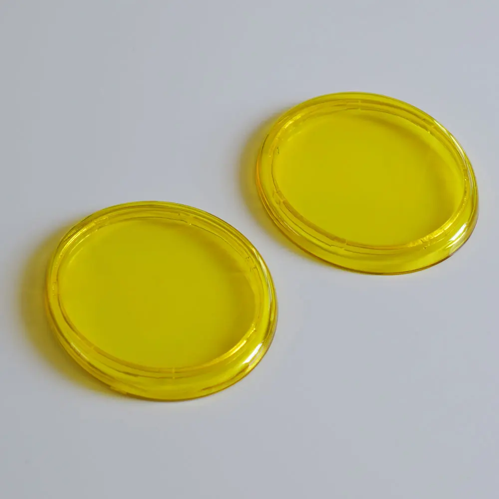 PC Yellow 2 шт 103X90 мм овальные Противотуманные фары противотуманные стекла закаленное стекло тенты Крышка для Infiniti G37 M35 M45 QX60 JX35 2008 - Цвет: PC Yellow