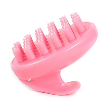 

2020 New Silicone Hair Scalp Massager Shampoo Brush Wet Dry Manual Head Massage Scrubber