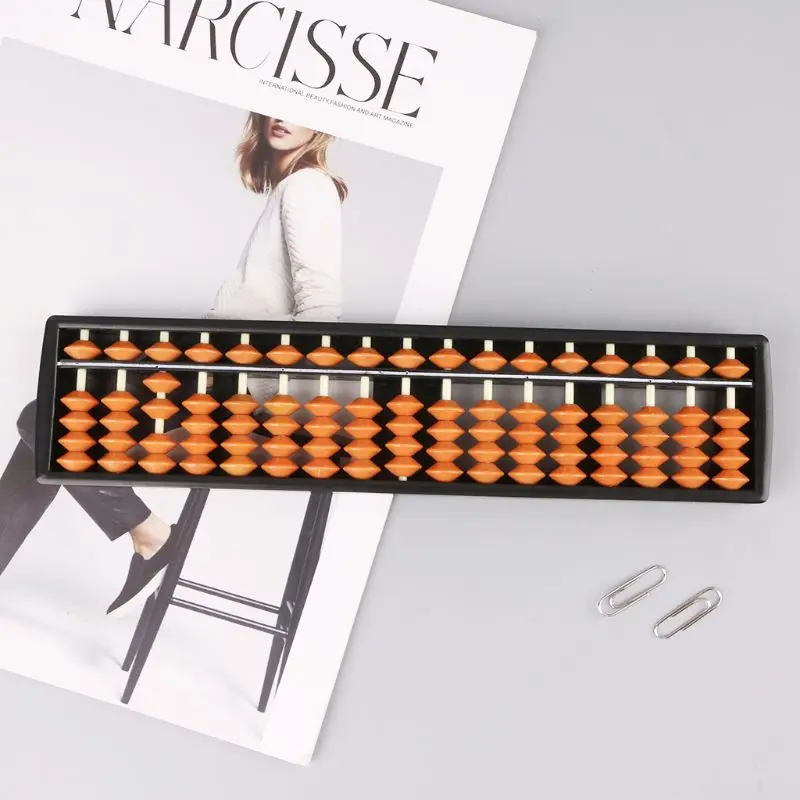 17 barras de dígitos padrão abacus soroban