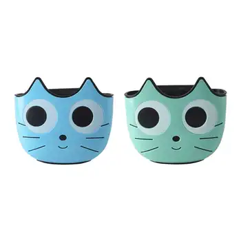 

1/2PC Cartoon Cat Multifunctional Sink Drain Bag Hanging Bag Small Storage Shelf Sponge Pool Storage Rack Hanging Basket