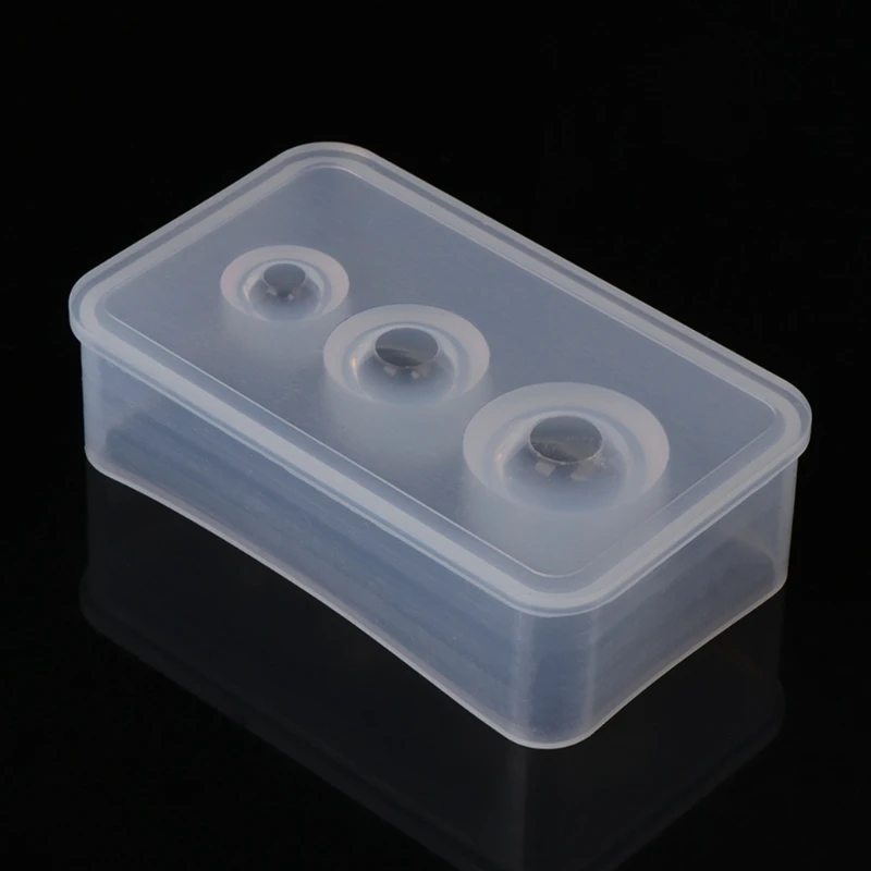 Silicone Mold Mirror Craft DIY Jewelry Making Universe Ball UV Resin Cake Decor 634D