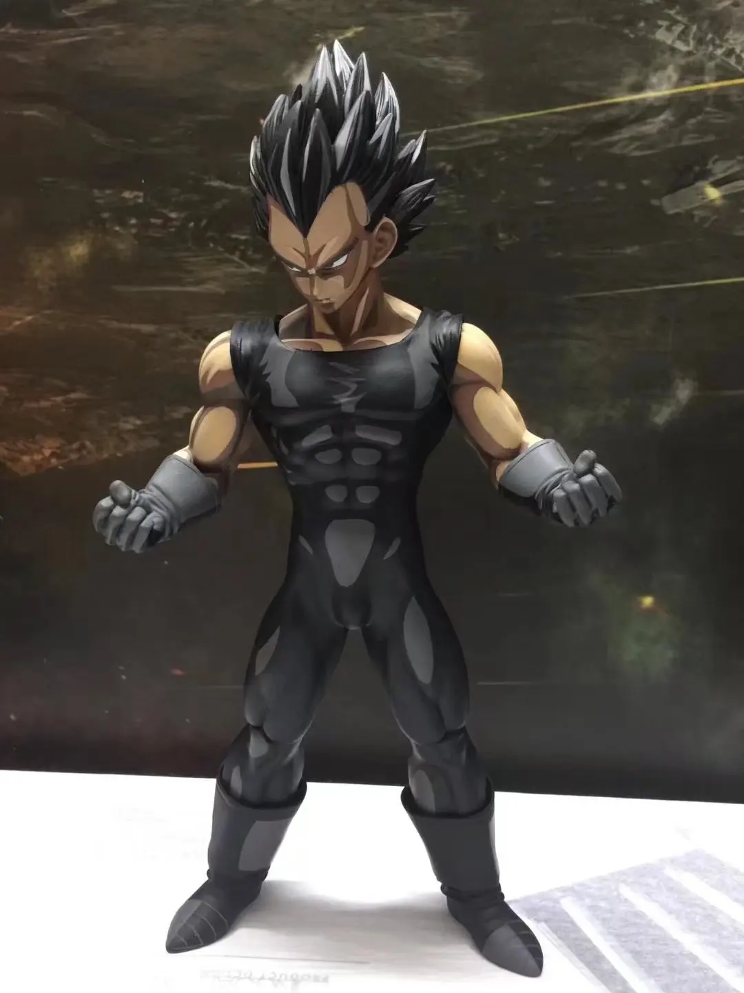 

Anime Garage Kit Cartoon Version of the Limited Funds Vegeta Bitter Chocolate Super Saiyan People Garage Kit