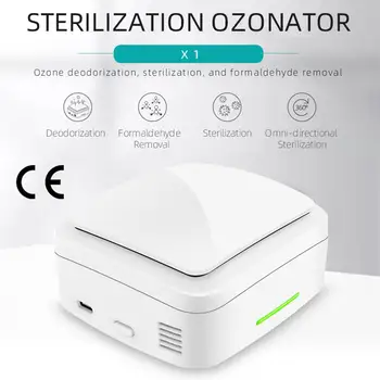 

Yiwa X1 Mini Portable Ozone Generator Air Purifier Deodorizer Sterilizer for Car Home Office r30