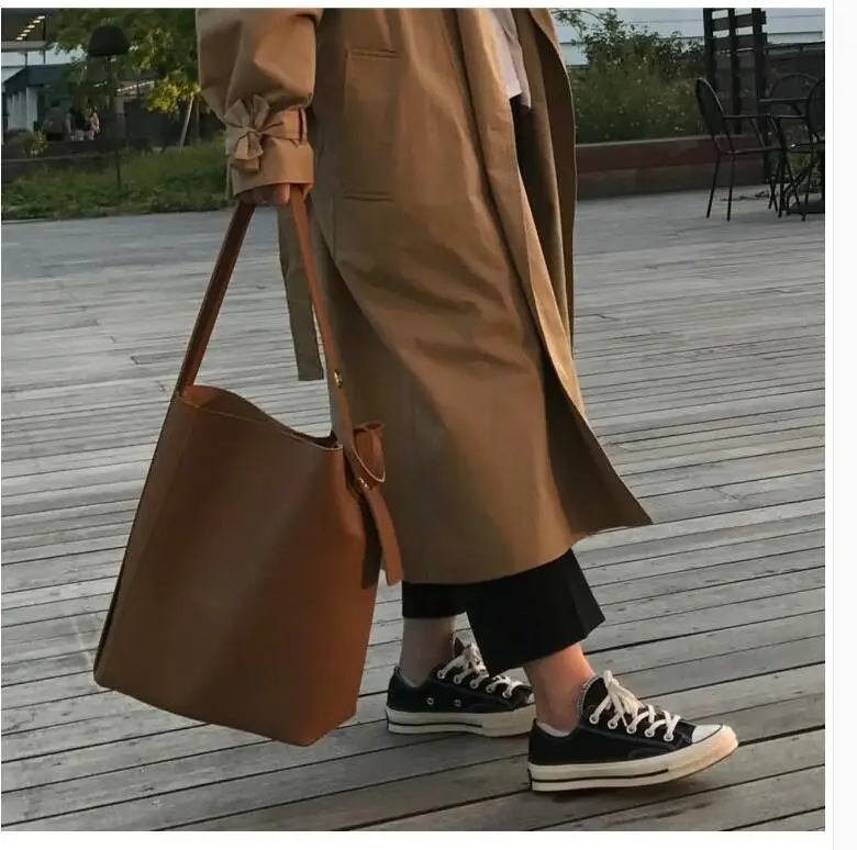 Модная женская сумка-мешок, роскошные сумки, женские сумки, дизайнерские кожаные сумки на плечо, Большая вместительная Дамская ручная сумка, сумка-тоут W422