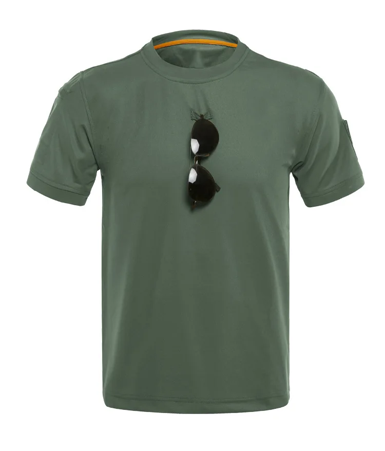 Военная форма, боевая рубашка для мужчин, штурмовая тактическая камуфляжная армейская футболка, топы с короткими рукавами, Мужская Уличная тренировочная одежда