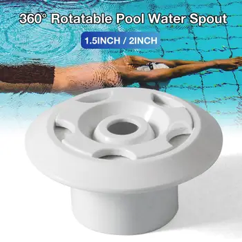 

Pool Water Spout 360 Degree Rotatable Stable Water Nozzle Inlet For Swimming Pool Spa Hot Spring Replacement Accessories