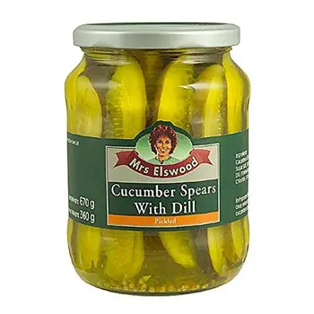

Mrs Elswood - Cucumber Spears with Dill Pickled - 670g