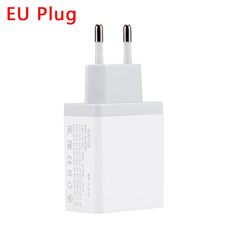 30 Вт USB PD зарядное устройство адаптер Быстрая зарядка настенное зарядное устройство портативное ЕС США вилка USB зарядное устройство для iPhone samsung Galaxy Note 10 - Тип штекера: EU Plug