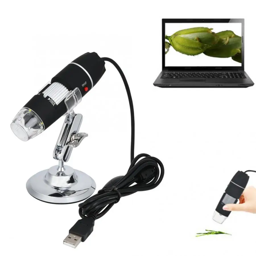 S02 50-500X 8LED USB цифровой микроскоп с универсальной металлической поддержкой микроскоп с кронштейном для пайки
