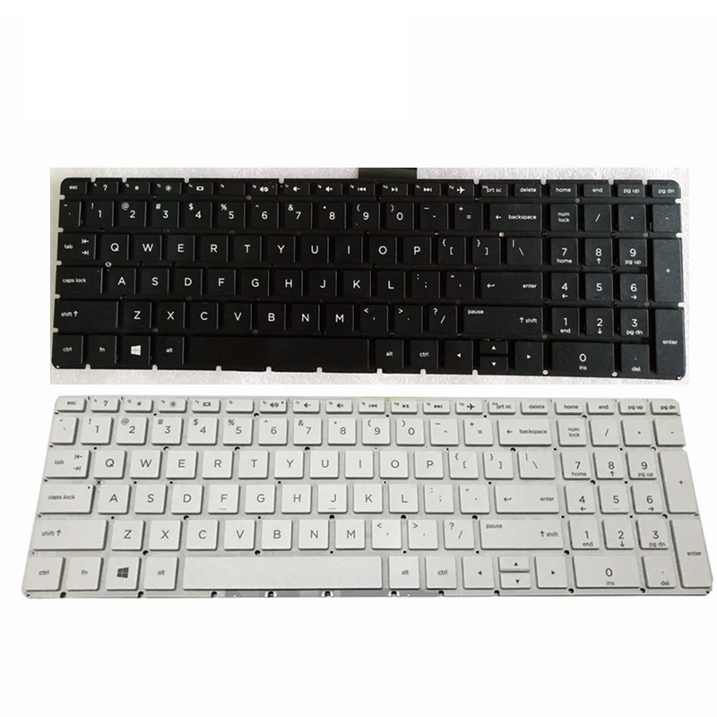 Клавиатура белая для HP 15-bs 15-bs000 15-BS100 15-BS500 15-BS600 15Q-BD 15-CC 17G-BR 15-BS004TX 15-BW | Компьютеры и
