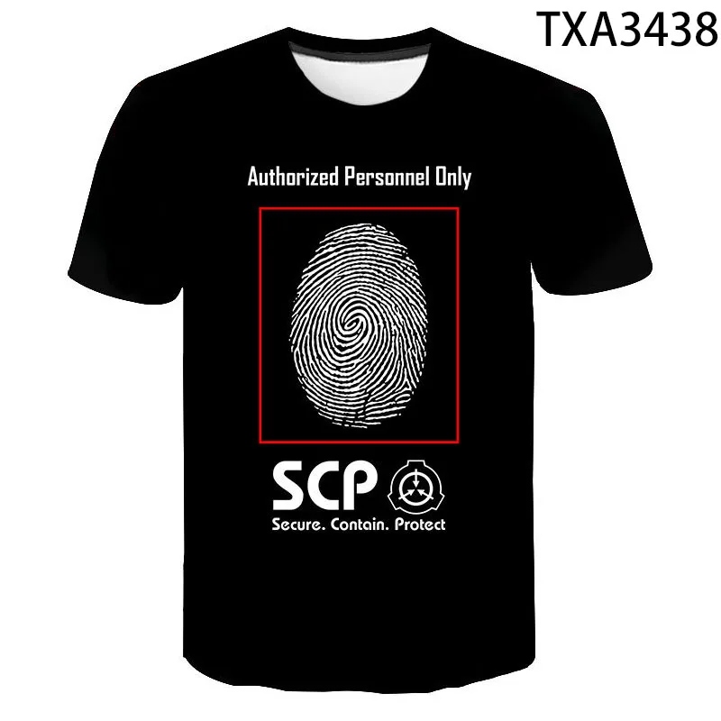 SCP Foundation безопасно содержат защита вентилятора Вики логотип вдохновил футболка