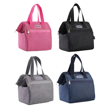 

Insulated Lunch Bag Box Cooler for Men & Women Heavy Duty Polyester Big Capacity Simple Style Insulated Thermal Cooler Bag