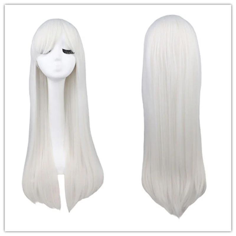 Long Staight Cosplay Wig Heat Resistant Synthetic Hair Hair Anime Party Wigs Women Cosplay Accessories +Free Wig Cap wonder woman costume