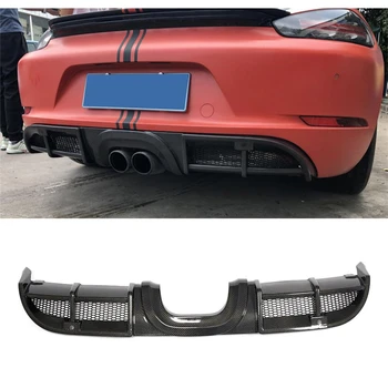 

Rear Diffuser Lip Carbon Fiber for Porsche 718 Boxster Cayman 2016-2018