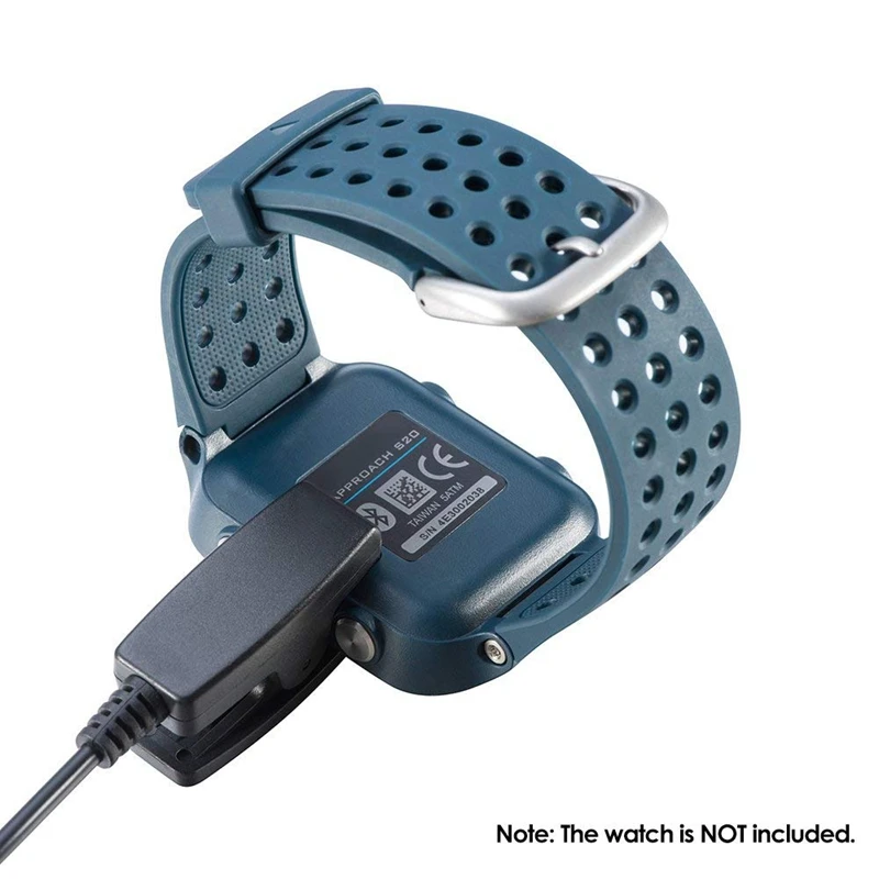 AMS-Smart Watch Charging Clip USB Cable Portable Charger Data Cable for Garmin Vivomove HR/ Approach S20/ Forerunner 735XT/ 235/