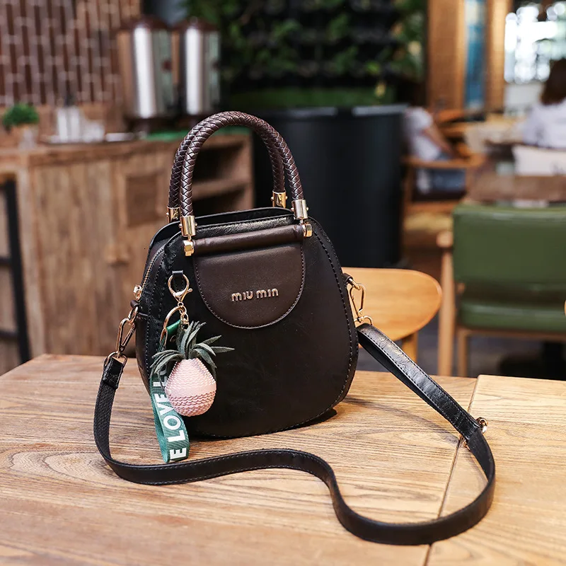  2019 Genuine Leather Woman Handbags Crossbody Bags For Women Woman Single Shoulder Portable Bag Bol - 4000229254089
