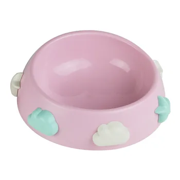

New Creative Rainbow Pet Bowl Cute Anti-Skid Cat Bowl Pet Water Food Bowl Cartoon Washable Dog Puppy Feeder