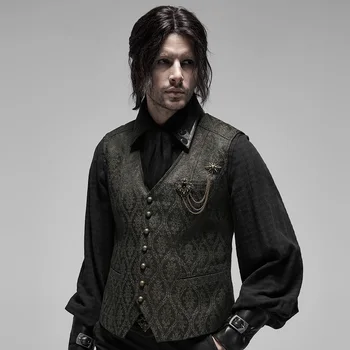 

PUNK RAVE Men Steampunk Bronzed Retro Brooch Formal Evening Dinner Party Clothing Accessories