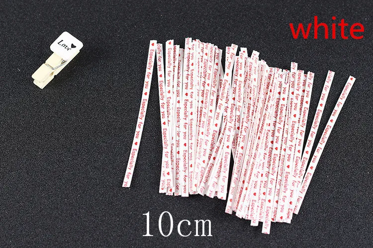 100p 6x9 7x10 8x12 9x15 прозрачные пакеты для конфет плоские открытые пластиковые пакеты для печенья на день рождения леденцы Подарочные Упаковочные пакеты для малышей shower77 - Цвет: 100pcs-white